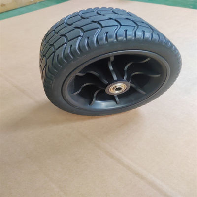 7x4 PU ফোম হুইল বিচ ট্রলি ওয়াইড হুইলস বালির যাত্রীবাহী গাড়ি