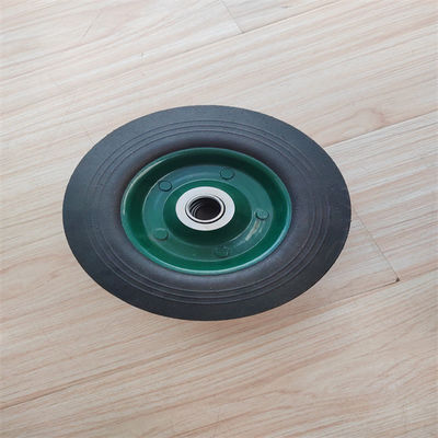 গলফ কার্টের জন্য 198mm 8 ইঞ্চি সলিড রাবার টায়ার সলিড রাবার হ্যান্ড ট্রাকের চাকা