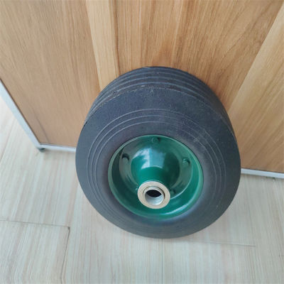 গলফ কার্টের জন্য 198mm 8 ইঞ্চি সলিড রাবার টায়ার সলিড রাবার হ্যান্ড ট্রাকের চাকা