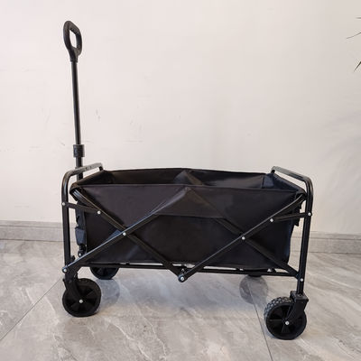 মিনি ফোল্ডিং ওয়াগন ট্রলি লোড ক্ষমতা 80-100LB অক্সফোর্ড পিভিসি কাপড় উপাদান